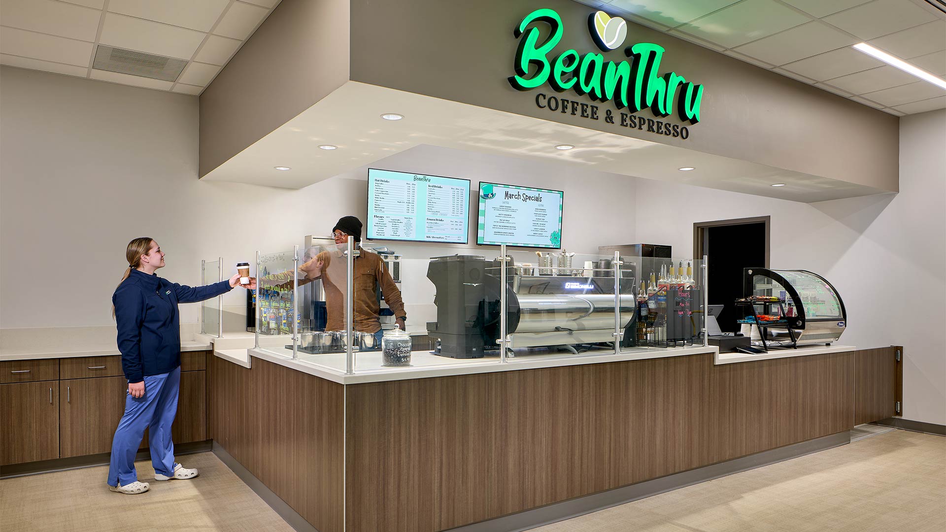 AHN Forbes Hospital Lobby BeanThru Cafe